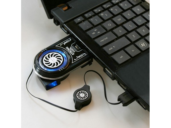 Вентилятор с питанием от USB для ноутбука