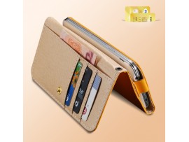 Кожаный чехол-кошелёк для iPhone 4 4S 5S 5 6, Samsung Galaxy S6, Edge S5 S4 S3, HTC M7 M8