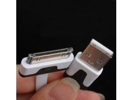 Плоский USB-кабель для Apple iPhone 4, 4S