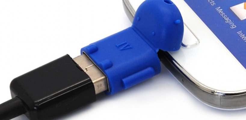 Как подключить USB флешку к планшету?