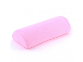 Мягкая розовая подушка для маникюра