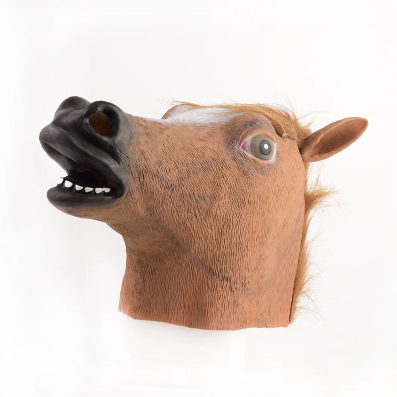 Маска голова лошади. Horse Head Mask